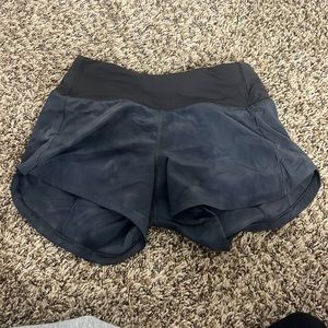 Stone Lululemon Speed up Shorts 4” Inseam